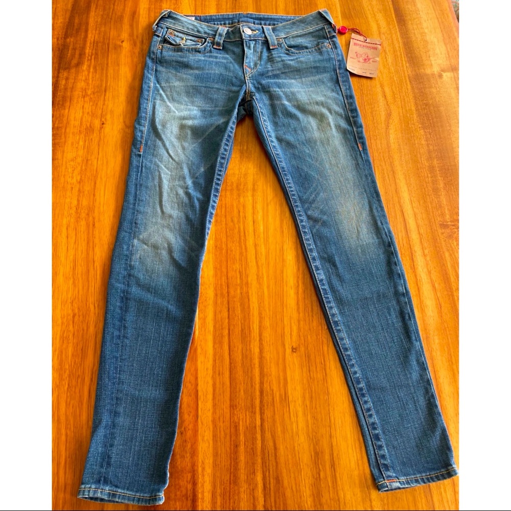 NWT True Religion ‘Jodie’ Jean, Low Rise Jeans